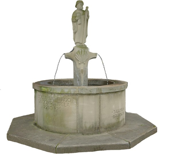 Jakobusbrunnen in Soest (Altertumskommission).
