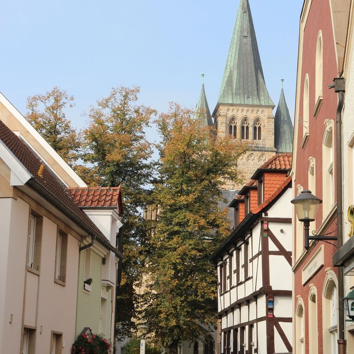 Altstadt von Warendorf (Altertumskommission). (vergrößerte Bildansicht wird geöffnet)