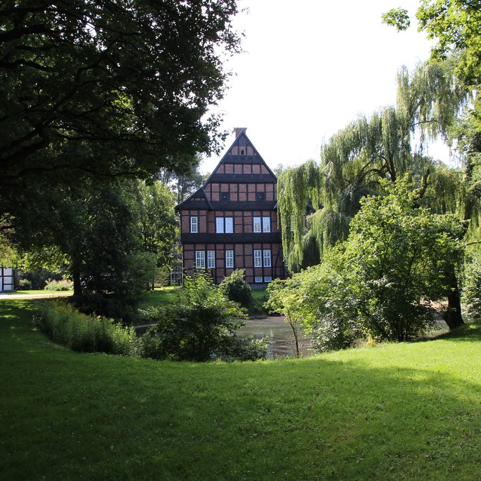 Haus Aussel in Langenberg (Altertumskommission). (vergrößerte Bildansicht wird geöffnet)